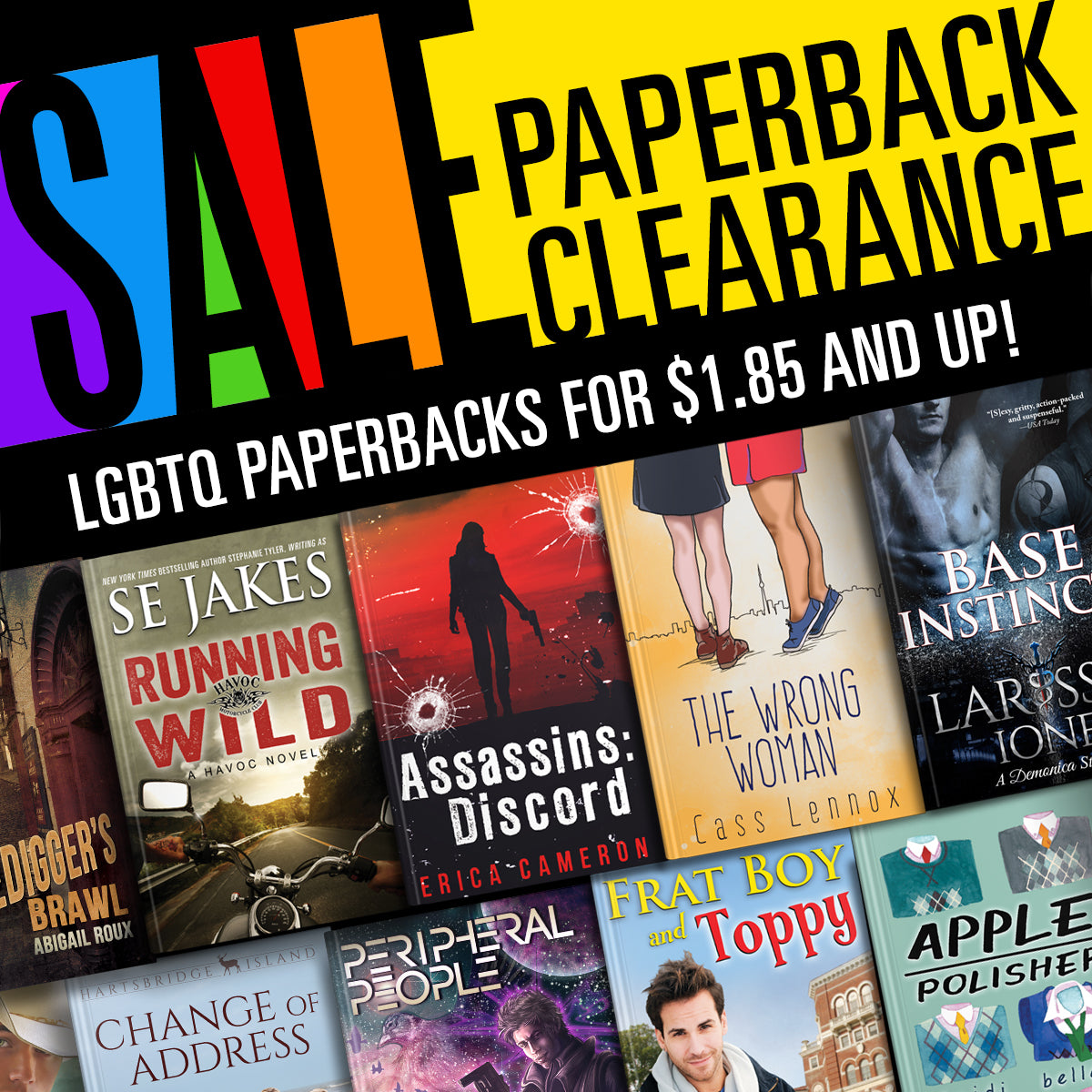 Clearance Paperback Sale!